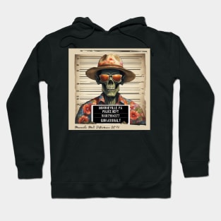 Zombie Police Mugshot, arrested  dead-velopment Hoodie